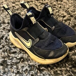 Nike Blue and White Sneakers Athletic Style